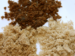 cukier Muscovado, cukier trzcinowy, cukier brązowy